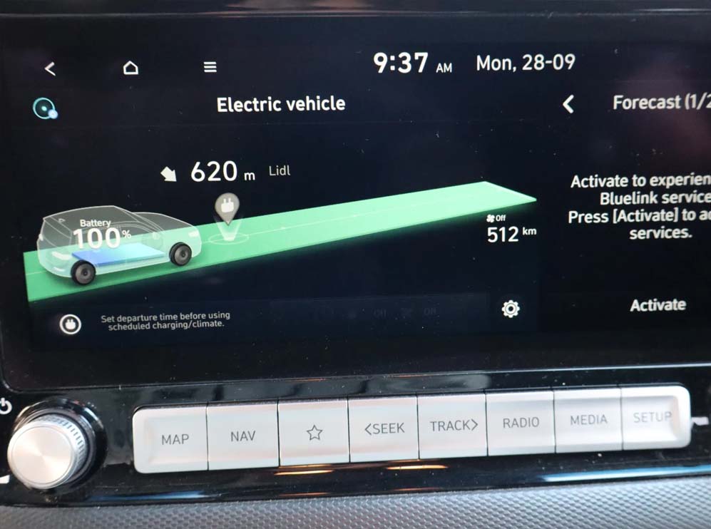 Hyundai Kona Electric Premium 204 CP — fotografia 3